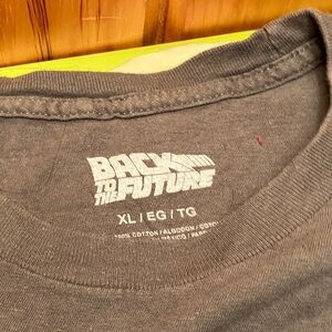 MAD Engine Gray Back to the Future Tee